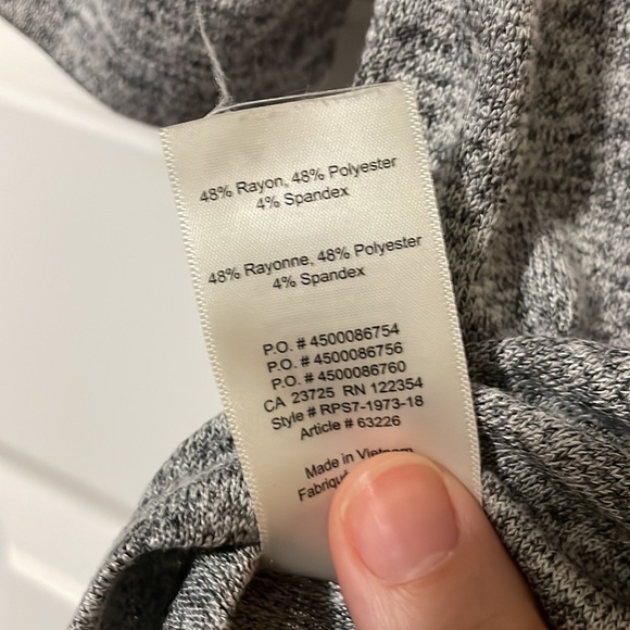 WILFRED Grey knotted Tshirt sz Small - Picture 5 of 5